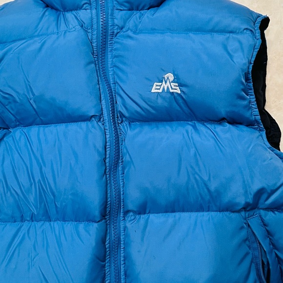 EMS Blue Goose Down Puffer Vest size S - Picture 2 of 7